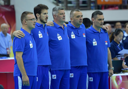 Stručni štab reprezentacije Srbije - osvajač bronzane medalje na Grand Prix Stručni štab reprezentacije Srbije - osvajač bronzane medalje na Grand Prix