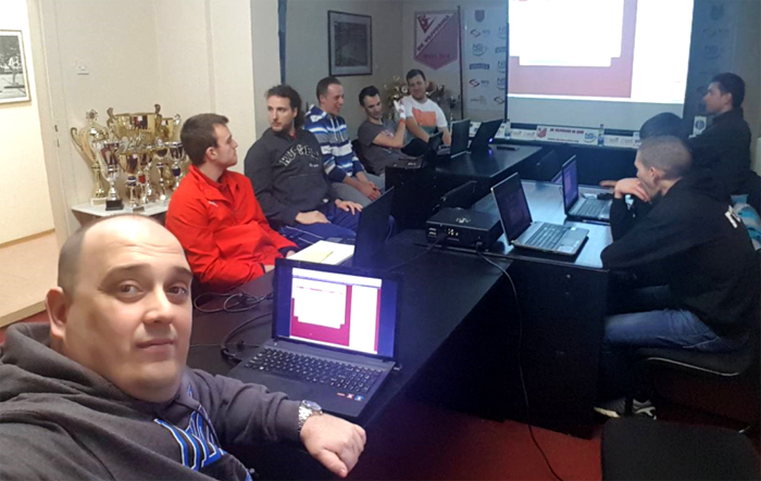 Savetovanje o unapređenju primene Data-volley skauting sistema za trenere i odbojkaške skaute u Novom Sadu Savetovanje o unapređenju primene Data-volley skauting sistema za trenere i odbojkaške skaute u Novom Sadu