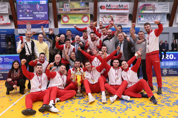 Vojvodina slavi Kup posle pet godina Vojvodina slavi Kup posle pet godina